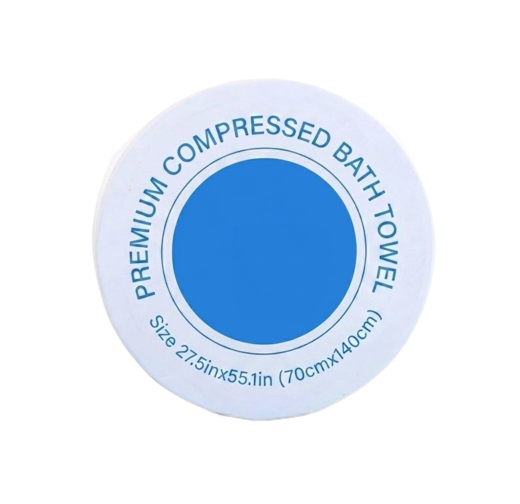 Compressed Travel Towel — 3 Pack