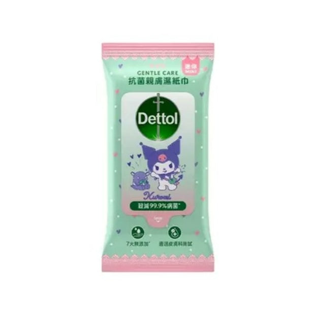Dettol Kuromi Gentle Care Mini Wet Wipes — Single Pack